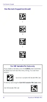 Preview for 46 page of Datalogic PowerScan PBT9500-HP-E Quick Reference Manual