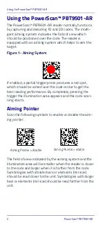 Preview for 10 page of Datalogic PowerScan PBT9501-AR Quick Reference Manual