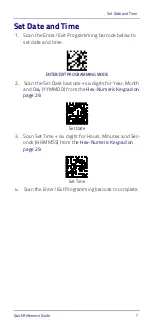 Preview for 15 page of Datalogic PowerScan PBT9501-AR Quick Reference Manual