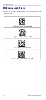 Preview for 22 page of Datalogic PowerScan PBT9501-AR Quick Reference Manual