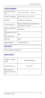 Preview for 29 page of Datalogic PowerScan PBT9501-AR Quick Reference Manual