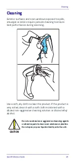 Предварительный просмотр 33 страницы Datalogic PowerScan PBT9501-AR Quick Reference Manual