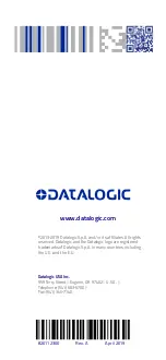 Предварительный просмотр 44 страницы Datalogic PowerScan PBT9501-AR Quick Reference Manual