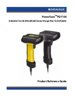 Datalogic PowerScan PD7100 Corded Product Reference Manual preview