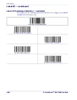 Preview for 130 page of Datalogic PowerScan PD7100 Corded Product Reference Manual