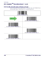 Preview for 168 page of Datalogic PowerScan PD7100 Corded Product Reference Manual