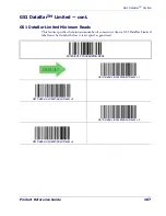 Preview for 177 page of Datalogic PowerScan PD7100 Corded Product Reference Manual