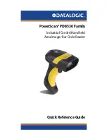 Datalogic PowerScan PD8530 Quick Reference Manual preview