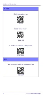 Предварительный просмотр 14 страницы Datalogic PowerScan PD9530-RT Quick Reference Manual