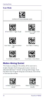 Предварительный просмотр 26 страницы Datalogic PowerScan PD953X Quick Reference Manual