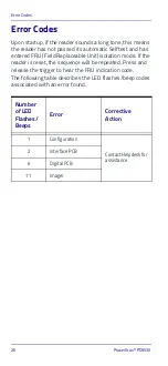 Предварительный просмотр 34 страницы Datalogic PowerScan PD953X Quick Reference Manual