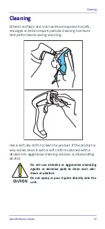 Предварительный просмотр 35 страницы Datalogic PowerScan PD953X Quick Reference Manual