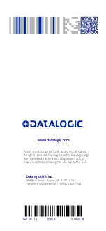 Предварительный просмотр 40 страницы Datalogic PowerScan PD953X Quick Reference Manual