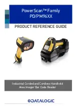 Datalogic PowerScan PD96 Series Product Reference Manual preview