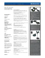 Предварительный просмотр 2 страницы Datalogic PowerScan PM8300 Brochure & Specs