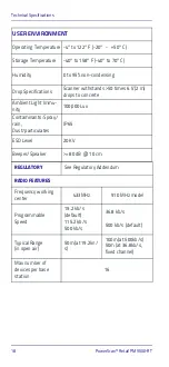 Предварительный просмотр 26 страницы Datalogic PowerScan PM9500-RT Quick Reference Manual