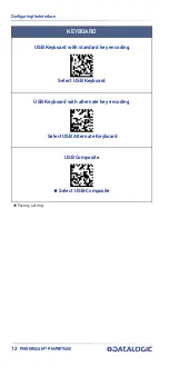 Preview for 22 page of Datalogic PowerScan PM9600 Series Quick Reference Manual