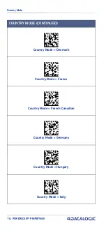 Preview for 24 page of Datalogic PowerScan PM9600 Series Quick Reference Manual