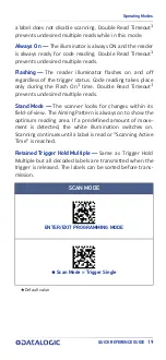 Preview for 29 page of Datalogic PowerScan PM9600 Series Quick Reference Manual