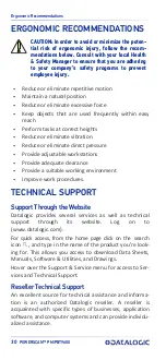 Preview for 40 page of Datalogic PowerScan PM9600 Series Quick Reference Manual