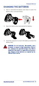 Preview for 43 page of Datalogic PowerScan PM9600 Series Quick Reference Manual