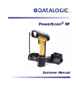 Datalogic PowerScan RF User Manual preview