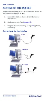 Предварительный просмотр 14 страницы Datalogic QD2590-BK Quick Reference Manual