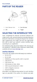 Предварительный просмотр 18 страницы Datalogic QD2590-BK Quick Reference Manual