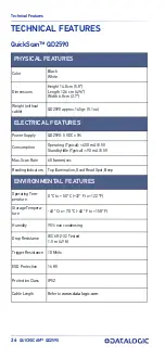 Предварительный просмотр 36 страницы Datalogic QD2590-BK Quick Reference Manual