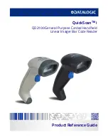 Preview for 1 page of Datalogic QuickScan i QD2100 Reference Manual