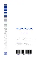 Preview for 362 page of Datalogic QuickScan I QM21X1 Product Reference Manual