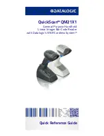 Preview for 1 page of Datalogic QuickScan I QM21X1 Quick Reference Manual