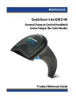 Предварительный просмотр 1 страницы Datalogic QuickScan Lite 21 Series Product Reference Manual