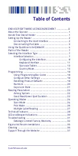 Preview for 3 page of Datalogic QuickScan Lite QW2470-BKK3S Quick Reference Manual