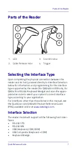 Preview for 17 page of Datalogic QuickScan Lite QW2470-BKK3S Quick Reference Manual