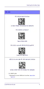 Preview for 19 page of Datalogic QuickScan Lite QW2470-BKK3S Quick Reference Manual