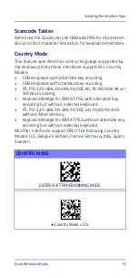 Preview for 23 page of Datalogic QuickScan Lite QW2470-BKK3S Quick Reference Manual