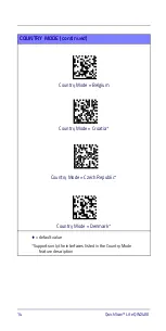 Preview for 24 page of Datalogic QuickScan Lite QW2470-BKK3S Quick Reference Manual