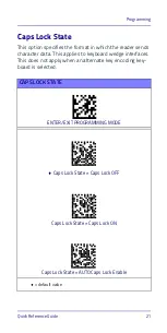 Preview for 31 page of Datalogic QuickScan Lite QW2470-BKK3S Quick Reference Manual