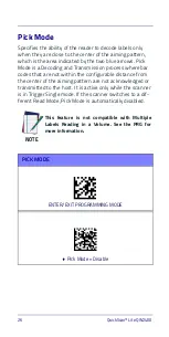 Preview for 36 page of Datalogic QuickScan Lite QW2470-BKK3S Quick Reference Manual