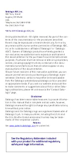 Preview for 2 page of Datalogic QuickScan QBT21 1 Series Quick Reference Manual