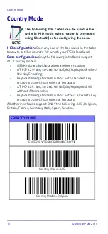 Preview for 24 page of Datalogic QuickScan QBT21 1 Series Quick Reference Manual