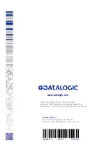 Предварительный просмотр 314 страницы Datalogic QuickScan QBT24 series Product Reference Manual