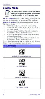 Предварительный просмотр 24 страницы Datalogic QuickScan QBT2400 Quick Reference Manual