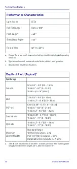 Preview for 38 page of Datalogic QuickScan QM2430 Quick Reference Manual