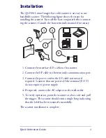 Предварительный просмотр 5 страницы Datalogic QuickScan QS2500 Quick Reference Manual