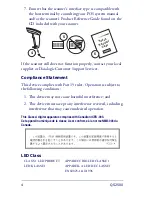 Preview for 8 page of Datalogic QuickScan QS2500 Quick Reference Manual