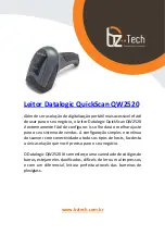 Datalogic QW2520 Quick Reference Manual предпросмотр