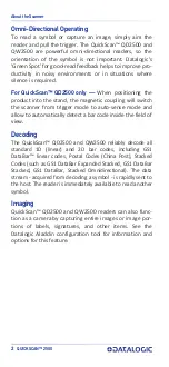 Preview for 13 page of Datalogic QW2520 Quick Reference Manual