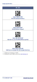 Preview for 23 page of Datalogic QW2520 Quick Reference Manual